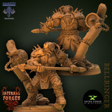 Eeuron Bellringer / Mammoth Factory / Monster / Fighter / Pathfinder / DnD / GM Stash / 3D Print / 4K Mini / TableTop Miniature