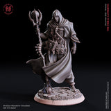 Shadow wanderer  / Wizard / Mage / Sorcerer / Warlock / Shadow / Pathfinder / DnD / Flesh of God / 3D Print / 4K Mini / TableTop Miniature