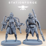 GrimCorps Bounty Hunters / Assassins / Robot / Imperial / Infantry / Sci Fi / Space / Table Top / Station Forge / 3D Print/4K Mini/Wargaming