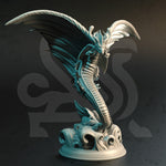 Fyrindel / Mana Wyrm / Monster / Dragon / Draconid Pathfinder / DnD / DM Stash / 3D Print / 4K Mini / TableTop Miniature / 32mm /75mm