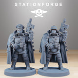 GrimGuard Ironclads / Soldier / Commando / Imperial / Infantry / Sci Fi / Space / Table Top / Station Forge / 3D Print / 4K Mini / Wargaming