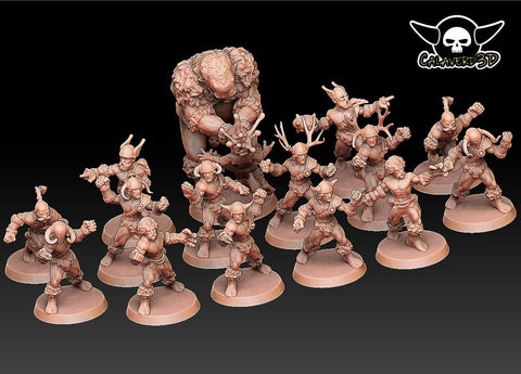 Norse Football Team / Norse / Norse Team / Human Team / Fantasy Football Team / Tabletop / Miniatures / Boardgame