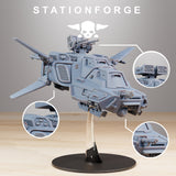 Socratis Speeder / Speeder / Vehicle / Plane / Soldier / Marine / Knight / Sci Fi / Space / Table Top / Station Forge /3D Print /Wargaming