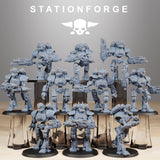 Scavenger Mechanods / Robot / Cyborg / Droid / Scavenger / Robot / Sci Fi / Space / Table Top / Station Forge / 3D Print/4K Mini/Wargaming