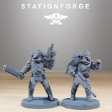 GrimGuard Ironclads / Soldier / Commando / Imperial / Infantry / Sci Fi / Space / Table Top / Station Forge / 3D Print / 4K Mini / Wargaming