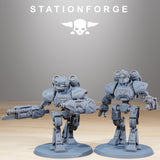 Scavenger Mechanods / Robot / Cyborg / Droid / Scavenger / Robot / Sci Fi / Space / Table Top / Station Forge / 3D Print/4K Mini/Wargaming