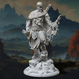 Viktor Trine / Human / Fighter /Ranger / Rogue / Pathfinder / DnD / DM Stash / 3D Print / 4K Mini / TableTop Mini / 32mm / 75mm