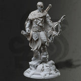 Viktor Trine / Human / Fighter /Ranger / Rogue / Pathfinder / DnD / DM Stash / 3D Print / 4K Mini / TableTop Mini / 32mm / 75mm