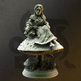 Cordelia / Magic / Fey / Druid  / Wasteland / Hero / DnD / Pathfinder / DM Stash / 3D Print / 4K Mini / TableTop Miniature / 32mm / 75mm