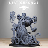Scavenger Chaplain / Scavenger leader /  Priest / Mech / Cyborg / Steampunk / Scavs / Sci Fi / Station Forge / 3D Print / Wargaming