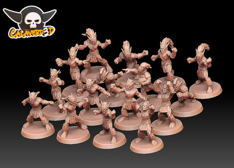 Pro Elves Fantasy Football Team / Elves / Elf Team / Fantasy Football Team / Tabletop / Miniatures / Boardgame