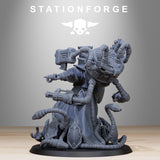 Scavenger Chaplain / Scavenger leader /  Priest / Mech / Cyborg / Steampunk / Scavs / Sci Fi / Station Forge / 3D Print / Wargaming
