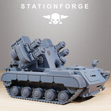 GrimGuard Artillery / Artillery / Field guns / Imperial / Astra / Sci Fi / Space / Table Top / Station Forge / 3D Print / 4K Mini /Wargaming