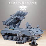 GrimGuard Artillery / Artillery / Field guns / Imperial / Astra / Sci Fi / Space / Table Top / Station Forge / 3D Print / 4K Mini /Wargaming