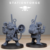 GrimGuard Skulldarts Trappers / Soldier / Gnome / Sniper / Imperial / Infantry / Sci Fi / Table Top / Station Forge / 3D Print / Wargaming