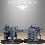 GrimGuard Skulldarts Trappers / Soldier / Gnome / Sniper / Imperial / Infantry / Sci Fi / Table Top / Station Forge / 3D Print / Wargaming