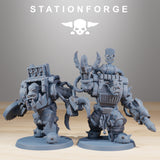 Orkaz Skullkrushers / Orkaz / Orc / Ork / Infantry / Sci Fi / Space / Table Top / Station Forge / 3D Print / 4K Mini / Wargaming
