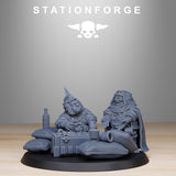 GrimGuard Skulldarts Trappers / Soldier / Gnome / Sniper / Imperial / Infantry / Sci Fi / Table Top / Station Forge / 3D Print / Wargaming