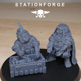 GrimGuard Skulldarts Trappers / Soldier / Gnome / Sniper / Imperial / Infantry / Sci Fi / Table Top / Station Forge / 3D Print / Wargaming