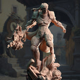 Aboro-Ko / Cleric / Sea / Fighter / Paladin / Trtiton / Pathfinder / DnD / DM Stash / 3D Print / 4K Mini / TableTop Miniature / 32mm / 75mm