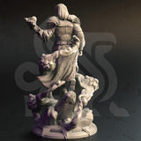 Dorian - Supreme Invoker / Human / Warlock / Sorcerer / Invoker / Pathfinder / DnD / DM Stash / 3D Print / TableTop / 32mm / 75mm