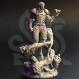Dorian - Supreme Invoker / Human / Warlock / Sorcerer / Invoker / Pathfinder / DnD / DM Stash / 3D Print / TableTop / 32mm / 75mm