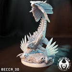 Sceptile / Treecko / Grovyle / Mega / Pokemon / Grass / Bird / Kaijumon / DnD / Monster / Miniature / 3D Print / 4K Mini /TableTop Miniature