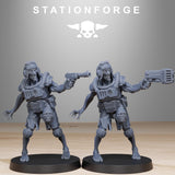 Corrupted Guard Wretched / Chaos / Corrupted / Heavy / Infantry / Sci Fi / Space / Table Top / Station Forge / 3D Print / Wargaming