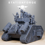 GrimGuard Battle Tank 2.0 / Tank / Vehicle / Mech / Imperial / Sci Fi / Space / Table Top / Station Forge / 3D Print / Wargaming / RPG