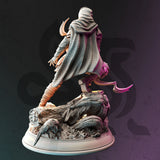Exrin Nvata / Rogue / Hunter / Ranger / Archer / Pathfinder / DnD / DM Stash / 3D Print / TableTop Miniature / 32mm / 75mm