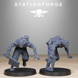 Corrupted Guard Wretched / Chaos / Corrupted / Heavy / Infantry / Sci Fi / Space / Table Top / Station Forge / 3D Print / Wargaming