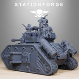 GrimGuard Battle Tank 2.0 / Tank / Vehicle / Mech / Imperial / Sci Fi / Space / Table Top / Station Forge / 3D Print / Wargaming / RPG