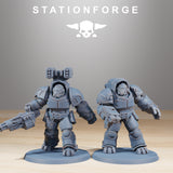 Socratis Legion Vanguard / Commando / Marine / Knight / Infantry / Sci Fi / Space / Table Top / Station Forge / 3D Print /4K Mini/Wargaming