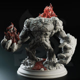The Three Faces - Elemental Golems / Golums / Elemental / Conjuration / Enemy / Pathfinder / DnD / DM Stash / 3D Print / TableTop /32mm/75mm