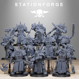 Corrupted Socratis / Chaos / Corrupted / Marine / Knight / Infantry / Sci Fi / Space / Table Top / Station Forge / 3D Print / Wargaming