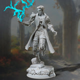 Mettarion / Clockwork Wizard / Mage / Magic / Pathfinder / DnD / DM Stash / 3D Print / 4K Mini / TableTop Miniature / 32mm / 75mm