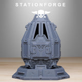 Vaskar Drop Pod / Drop pod /  / Transporter / Sci Fi / Space / Table Top / Station Forge / 3D Print / 4K Mini / Wargaming / RPG