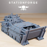 GrimGuard Transport Tank / Tank / Transport / Imperial / Sci Fi / Space / Table Top / Station Forge / 3D Print / 4K Mini / Wargaming / RPG