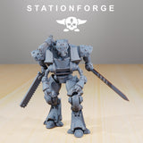 Scavenger Exutars / Guard / Mech / Imperial / Robot / Infantry / Sci Fi / Space / Table Top / Station Forge / 3D Print / 4K Mini / Wargaming