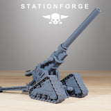 GrimGuard Heavy Artillery / Artillery / Imperial / Astra / Sci Fi / Space / Table Top / Station Forge / 3D Print / 4K Mini / Wargaming
