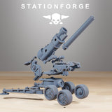 GrimGuard Heavy Artillery / Artillery / Imperial / Astra / Sci Fi / Space / Table Top / Station Forge / 3D Print / 4K Mini / Wargaming