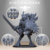 Tarion Elder Mech Mk1 / Mech / Clone / Robot / Walker / Sci Fi / Space / Table Top / Station Forge / 3D Print / 4K Mini / Wargaming