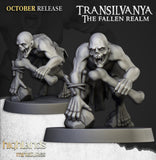 Ghoul Unit / Ghouls / Melee / Infantry / undead unit  / Army / Fantasy / Table Top / Highland / 3D Print / 4K Mini / Wargaming