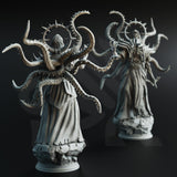 Hendrak / Flayer / Eldritch / Mindflayer / Undead / Lich / Beholder / Enemy / Pathfinder / DnD / DM Stash / 3D Print / TableTop / 32mm /75mm