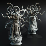 Hendrak / Flayer / Eldritch / Mindflayer / Undead / Lich / Beholder / Enemy / Pathfinder / DnD / DM Stash / 3D Print / TableTop / 32mm /75mm