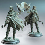 Jesmira / Ranger/ Fey / Archer / Owl / Fairy / Elf / Druid / Magic / Fae / Fae touched / DnD / DM Stash / 3D Print / TableTop / 32mm / 75mm