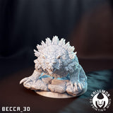 Lunar Bear / Pokemon / Kaijumon / Teddiursa / Ursaring / Ursaluna / Bloodmoon / DnD / Monster / Miniature / 3D Print / TableTop Miniature