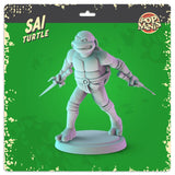 Ninja turtles / TMNT / Miniatures / Tabletop / Figure / Resin minis / Minis / RPG
