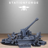 GrimGuard Light Artillery 2.0 / Canon / Imperium / Imperial / Sci Fi / Space / Table Top / Station Forge / 3D Print / Wargaming / RPG