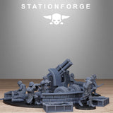 GrimGuard Light Artillery 2.0 / Canon / Imperium / Imperial / Sci Fi / Space / Table Top / Station Forge / 3D Print / Wargaming / RPG